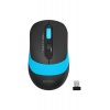 Мышь A4Tech Fstyler FG10S черный/синий silent беспроводная USB (...
