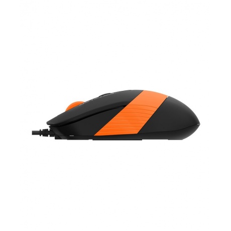 Мышь A4Tech Fstyler FM10 черный/оранжевый USB (4but) - фото 2