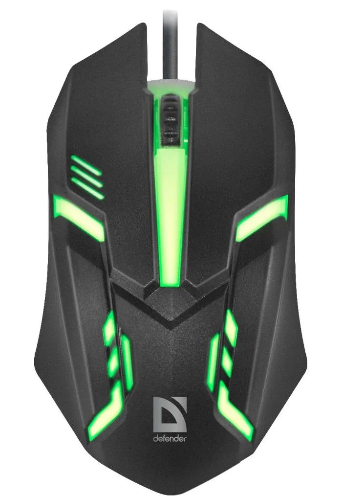 Мышь Defender Сyber MB-560L Black 52560 - фото 2