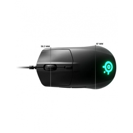 Мышь Steelseries Rival 3 (62513) черная - фото 7