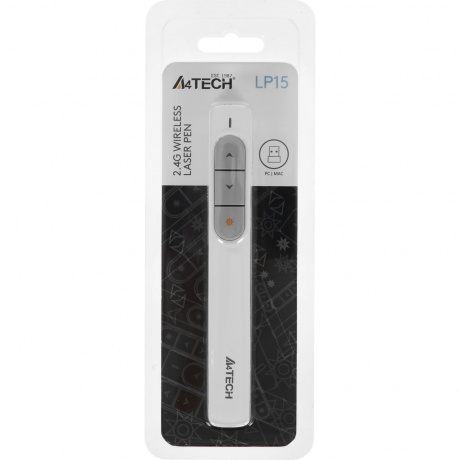 Презентер A4Tech Fstyler LP15 Radio USB белый - фото 7