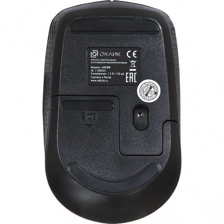 Мышь Oklick 486MW черный - фото 5