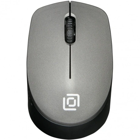 Мышь Oklick 486MW серый/черный