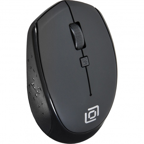 Мышь Oklick 488MW черный - фото 4