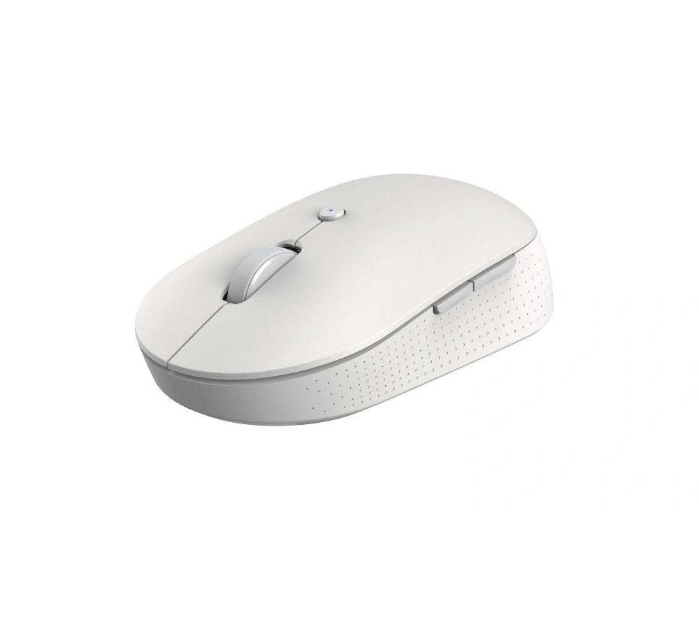 цена Мышь беспроводная Xiaomi Mi Dual Mode Wireless Mouse Silent Edition White (HLK4040GL)