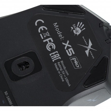 Мышь A4Tech Bloody X5 Pro черный - фото 10