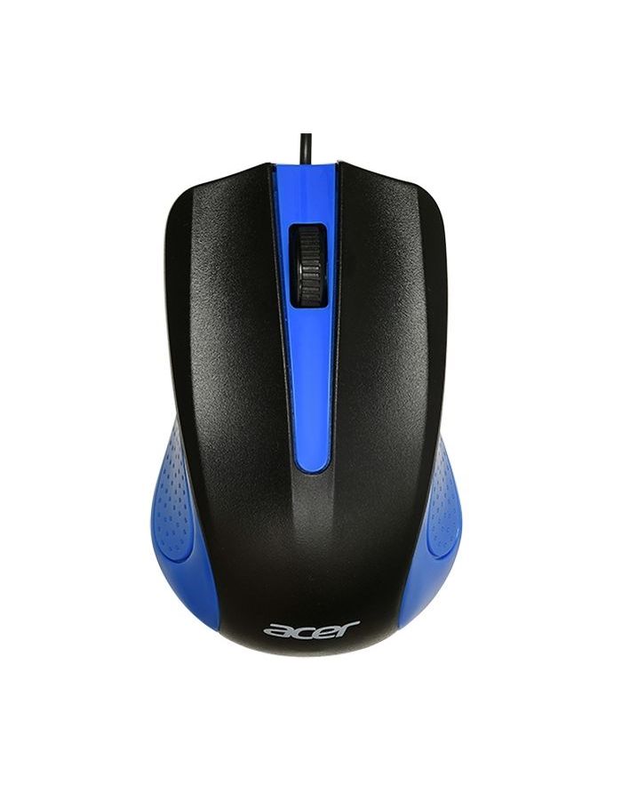 Мышь Acer OMW011 (ZL.MCEEE.002) черный/синий клавиатура мышь acer occ200 белый желтый zl accee 002