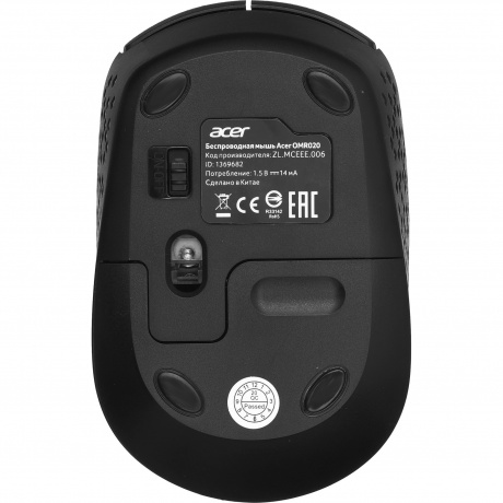 Мышь Acer OMR020 (ZL.MCEEE.006) черный - фото 2