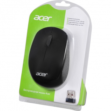 Мышь Acer OMR020 (ZL.MCEEE.006) черный - фото 8