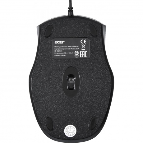 Мышь Acer OMW020 (ZL.MCEEE.004) черный - фото 3