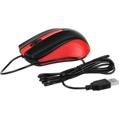 Мышь Acer OMW012 (ZL.MCEEE.003) черный/красный - фото 7