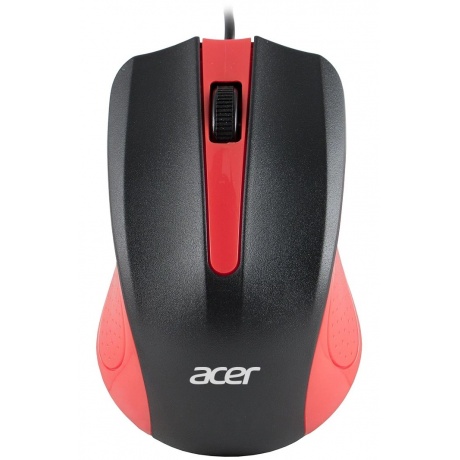 Мышь Acer OMW012 (ZL.MCEEE.003) черный/красный - фото 1