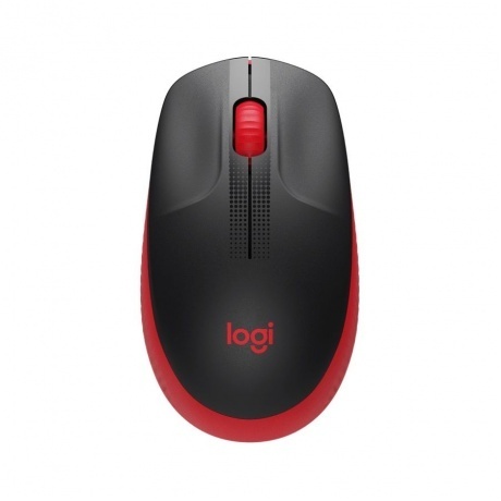 Мышь Logitech M190 красный/черный - фото 1