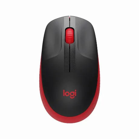 Мышь Logitech M190 красный/черный