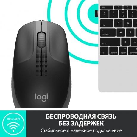 Мышь Logitech M190 черный - фото 13