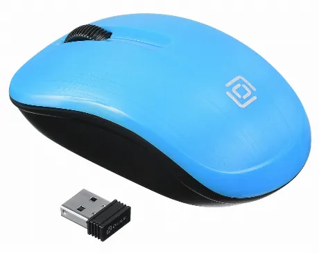 Мышь Oklick 525MW Light Blue 1090724