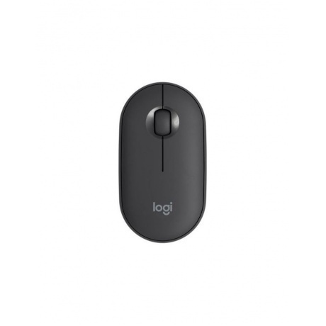 

Мышь беспроводная Logitech M350 Pebble Mouse, black (910-005718), Черный