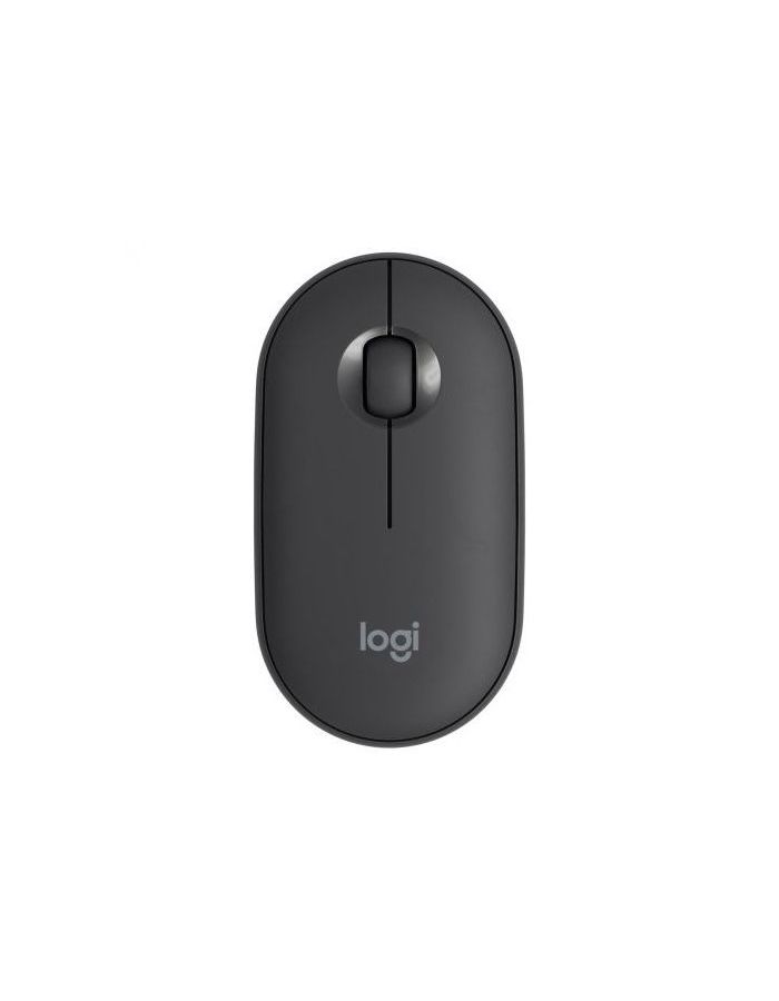 Мышь беспроводная Logitech M350 Pebble Mouse, black (910-005718) мышь logitech pebble m350 graphite 910 005718 910 005602 910 005576