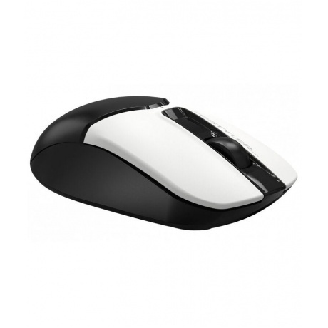 Мышь A4Tech Fstyler FG12 Panda белый/черный - фото 3