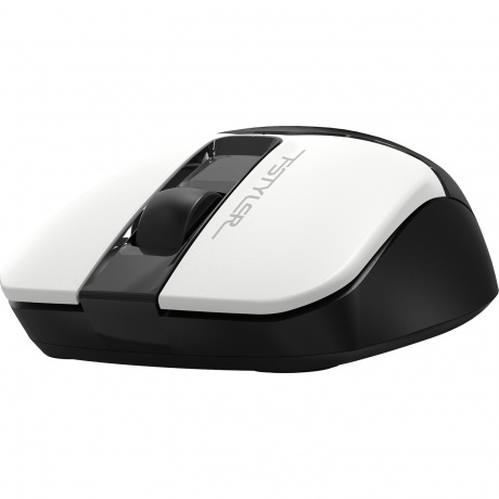 Мышь A4Tech Fstyler FG12 Panda белый/черный - фото 6