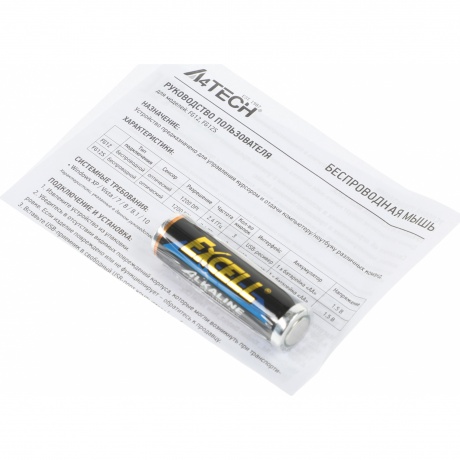 Мышь A4Tech Fstyler FG12 черный - фото 6