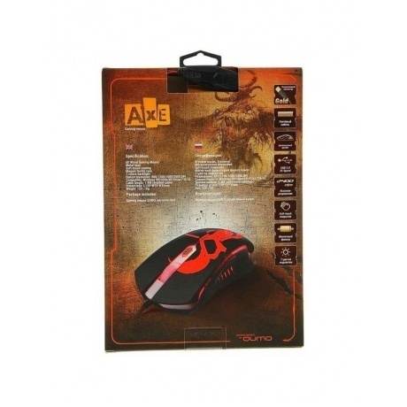 Мышь Qumo Axe M07 (21380) - фото 11