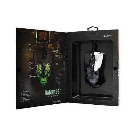 Мышь Qumo Rampage M49 (ZY-M124) - фото 6