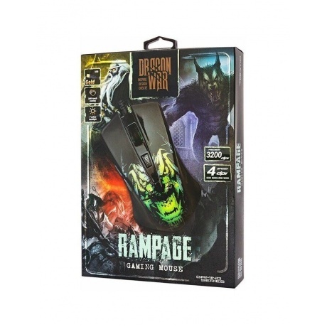 Мышь Qumo Rampage M49 (ZY-M124) - фото 8