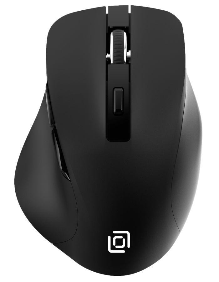 Мышь Oklick 537MW черный (MO-404) набор клавиатура мышь oklick 250m клав черный мышь черный usb беспроводная slim