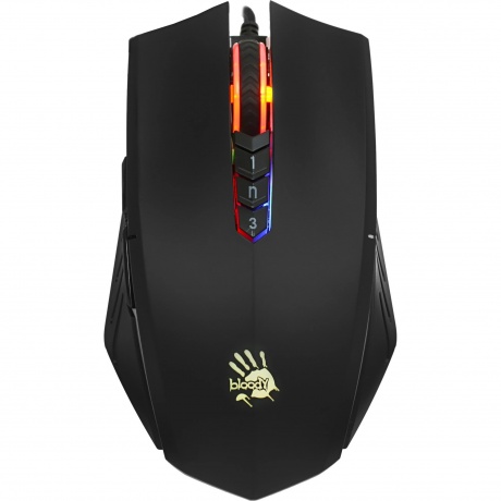 Мышь A4Tech Bloody A70 черный - фото 4
