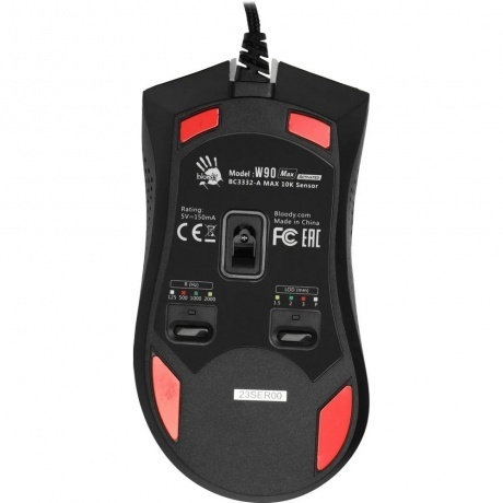 Мышь A4Tech Bloody W90 Max белый/черный - фото 8