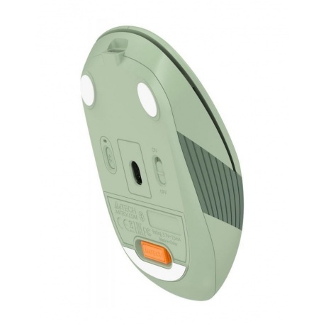 Мышь A4Tech Fstyler FB10C зеленый - фото 4