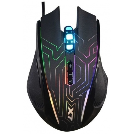 Мышь A4Tech X87 черный 1640₽