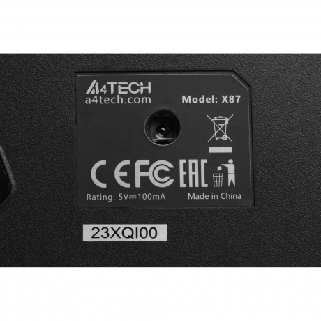 Мышь A4Tech X87 черный - фото 19
