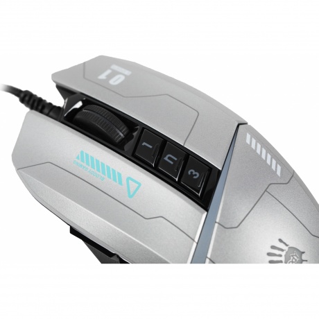 Мышь A4Tech Bloody W60 Max Gun серый/черный - фото 11