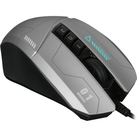 Мышь A4Tech Bloody W60 Max Gun серый/черный - фото 4