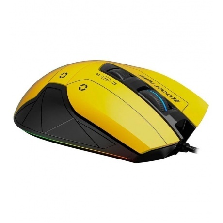 Мышь A4Tech Bloody W70 Max Punk желтый/черный - фото 4