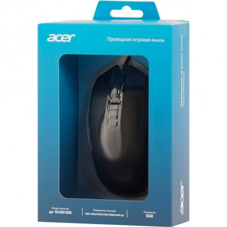 Мышь Acer OMW160 черный (ZL.MCEEE.00Q) - фото 10