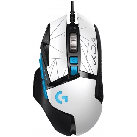 Мышь Logitech G502 Hero белый/черный (910-006097) - фото 1