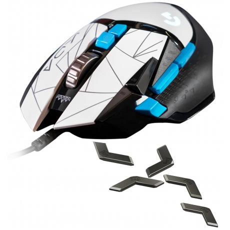 Мышь Logitech G502 Hero белый/черный (910-006097) - фото 2