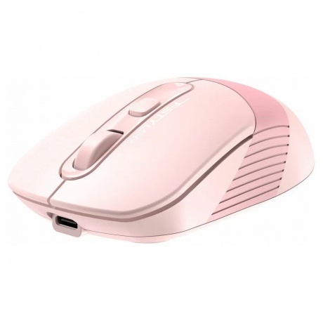Мышь A4Tech Fstyler FB10C розовый - фото 3