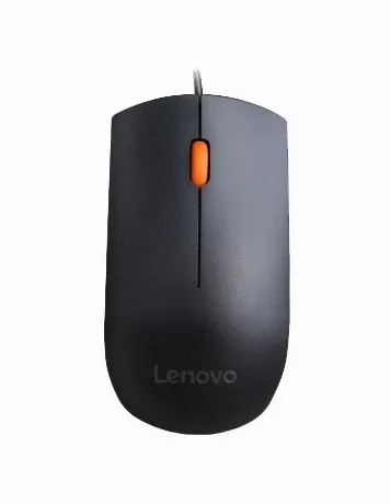 Мышь Lenovo 300 черный/оранжевый (GX30M39704)