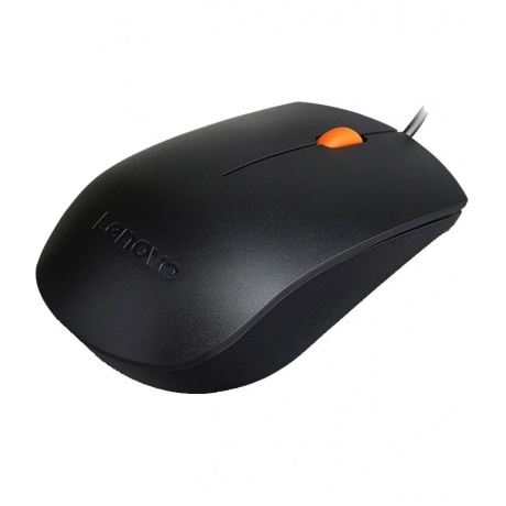 Мышь Lenovo 300 черный/оранжевый (GX30M39704) - фото 2