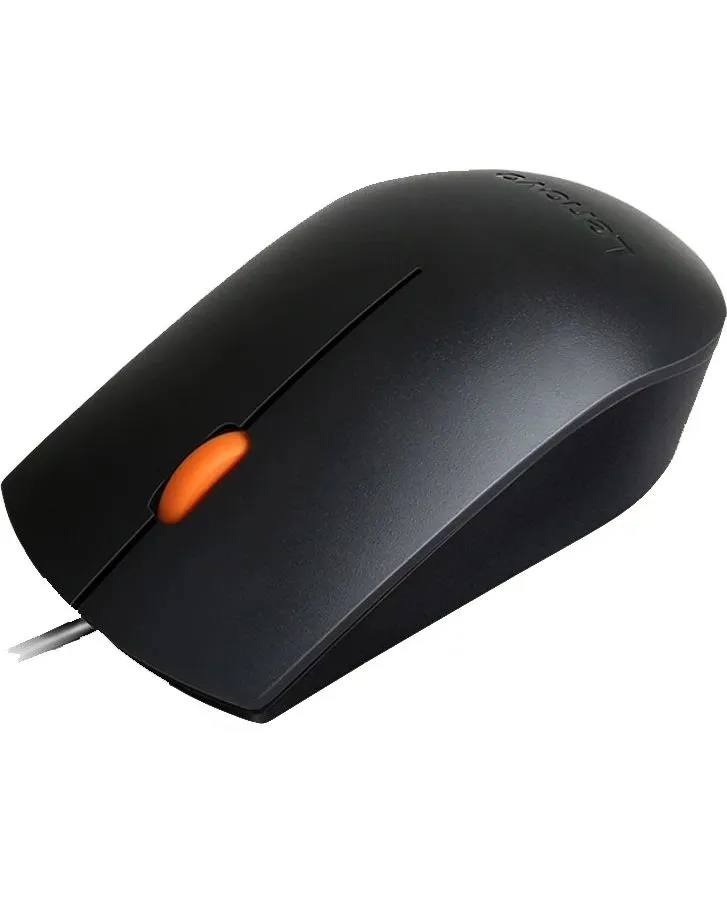 Мышь Lenovo 300 черный/оранжевый (GX30M39704) - фото 3