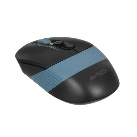 Мышь A4Tech Fstyler FB10C черный/синий - фото 4