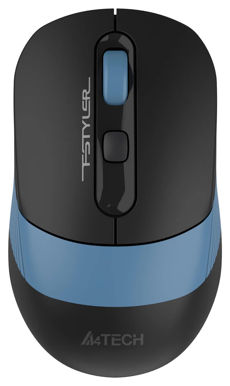 Мышь A4Tech Fstyler FB10C черный/синий беспроводная мышь a4tech fstyler fb10c розовый
