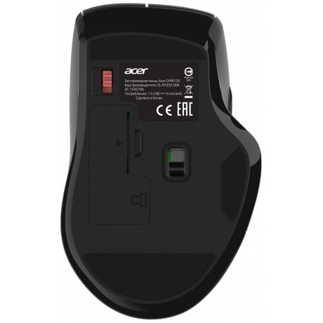 Мышь Acer OMR150 черный (ZL.MCEEE.00K) - фото 6