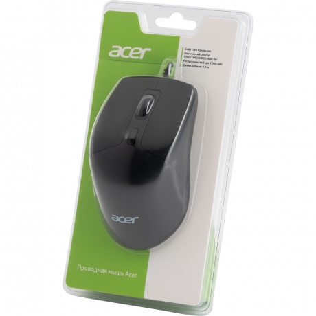 Мышь Acer OMW130 черный (ZL.MCEEE.00J) - фото 10