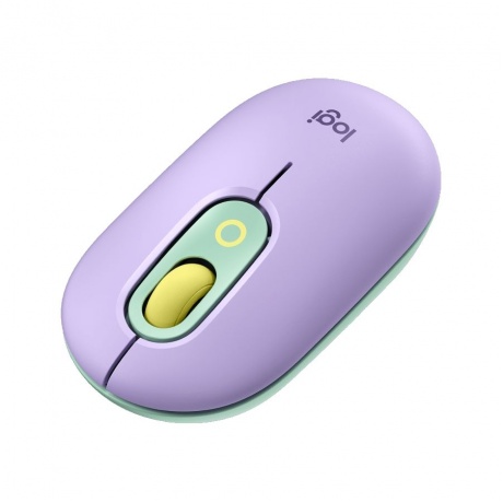 Мышь Logitech POP Mouse with emoji фиолетовый/зеленый (910-006547) - фото 3