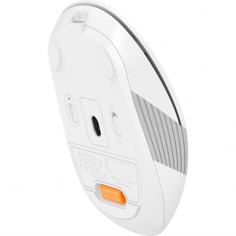 Мышь A4Tech Fstyler FB10C белый/серый - фото 10
